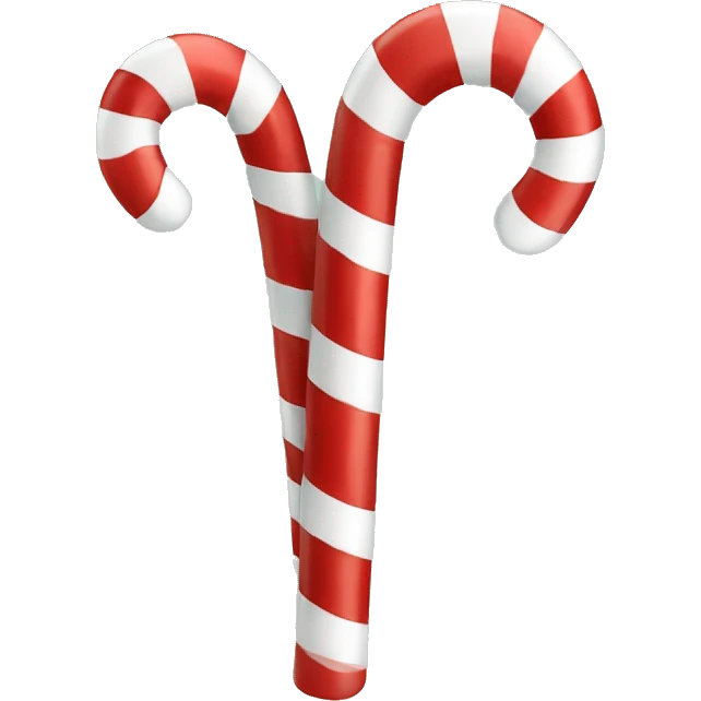 candy cane emoji