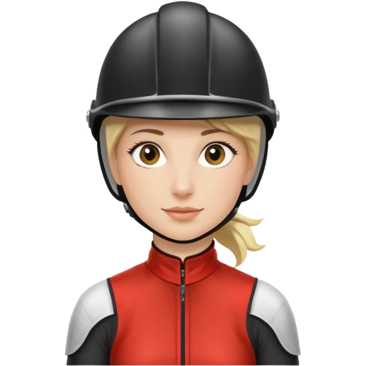  horse jockey woman face emoji