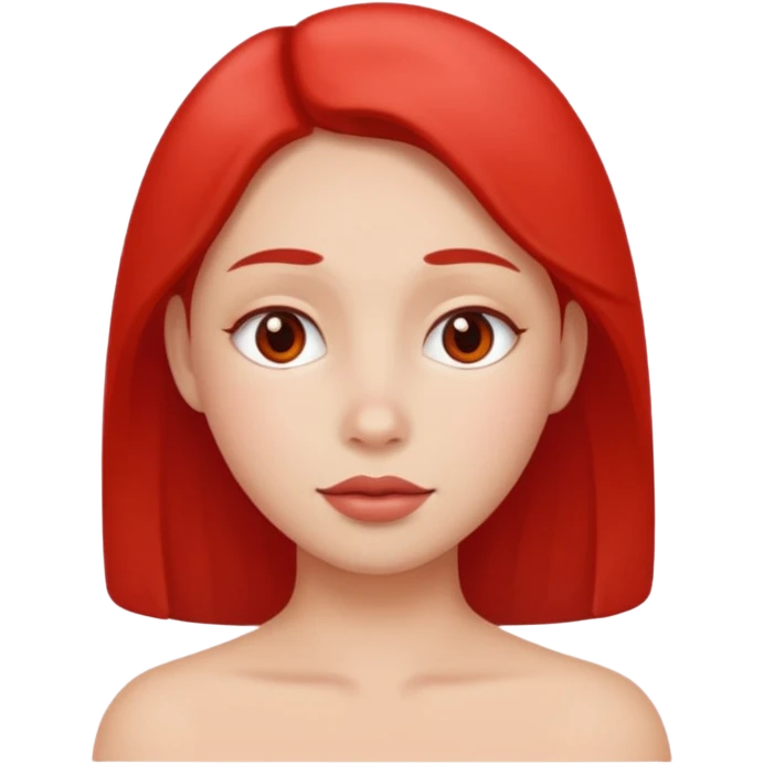 Qui est émie avec des joue rouge emoji