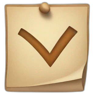 check mark emoji