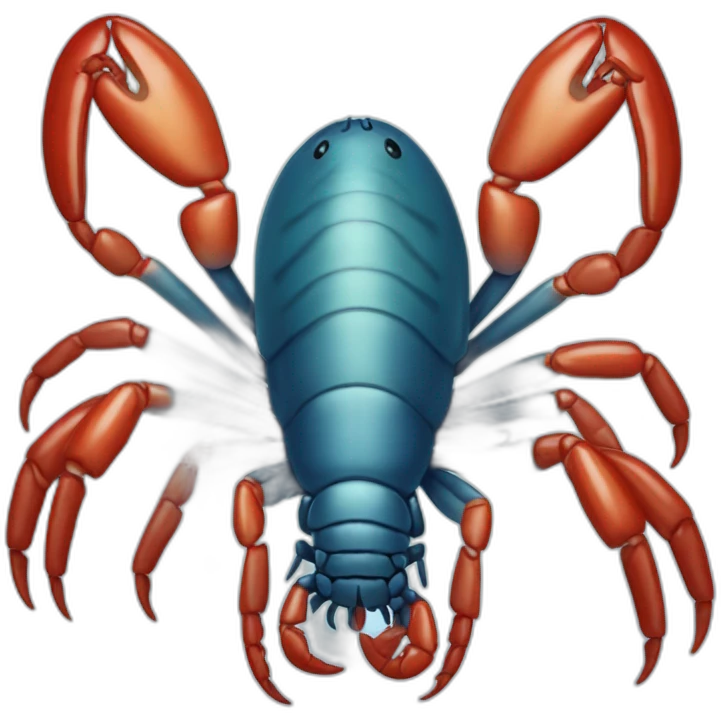 Homard bleu emoji
