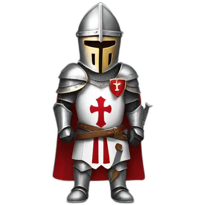 Knights Templar with sword emoji