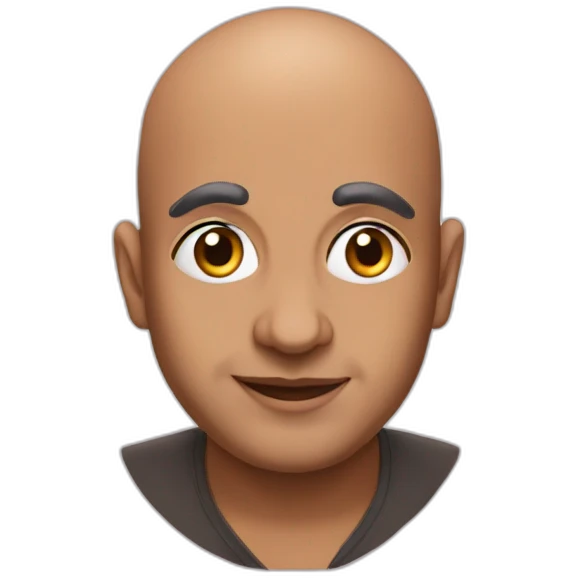 Bhupendra Jogi (bald) emoji