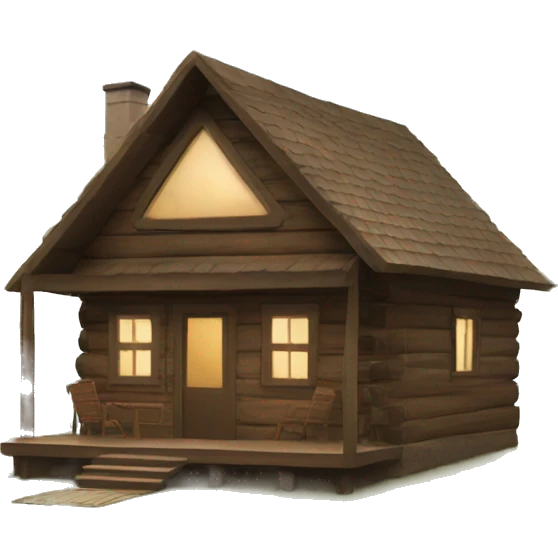 cabin by the lake emoji