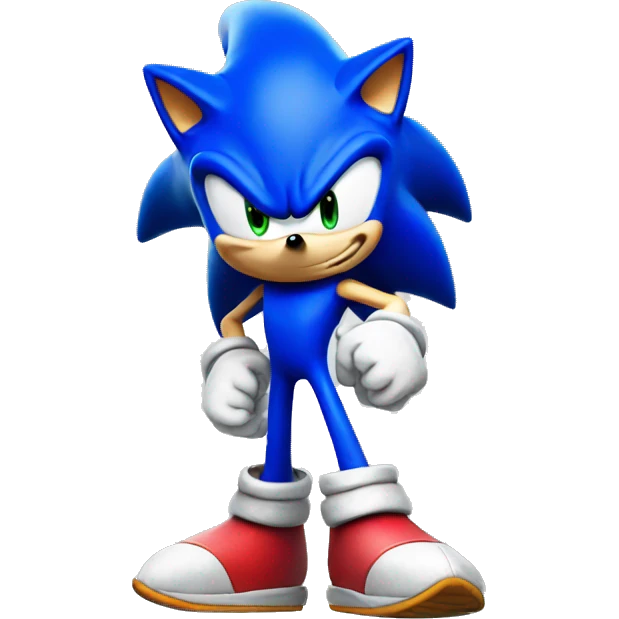 Sonic The Hedgehog emoji