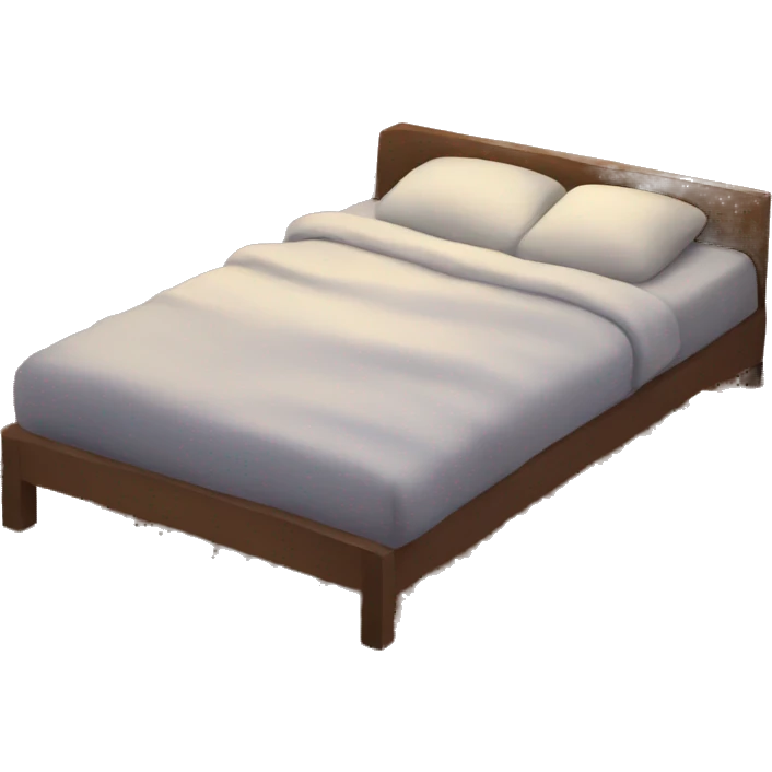 Cozy bed emoji