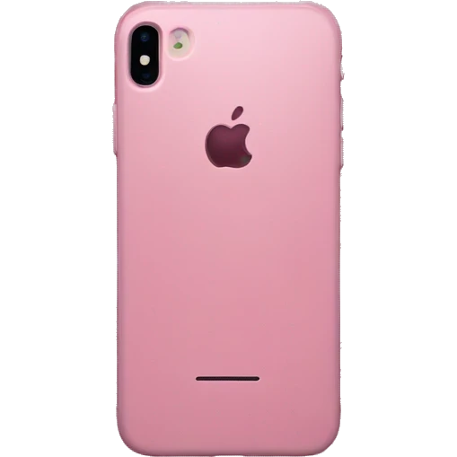 Pink iPhone 15 emoji