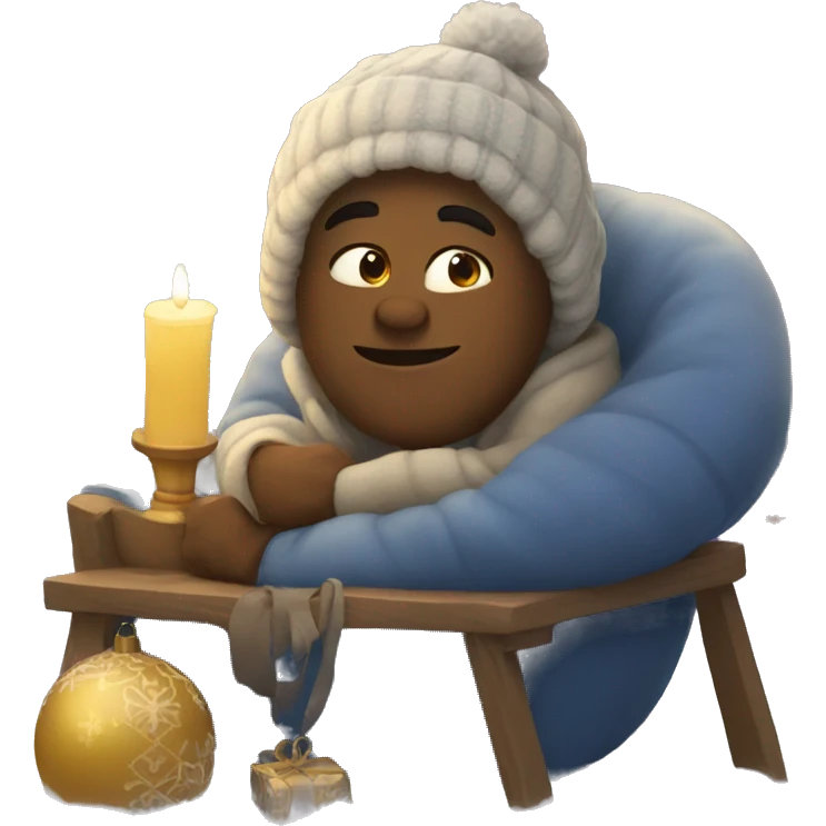 Cozy new year emoji