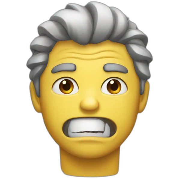 pleure de rage emoji