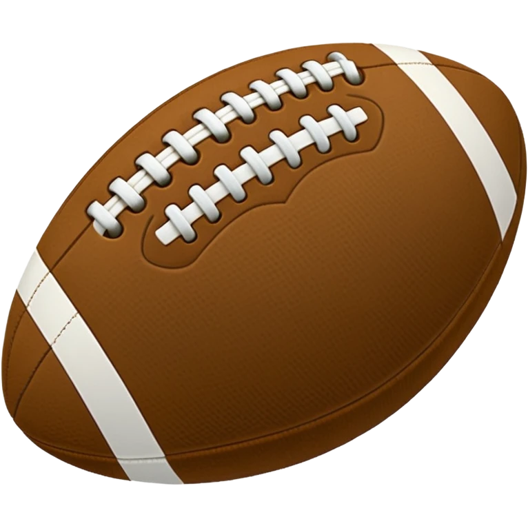 Corduroy ribbed football emoji