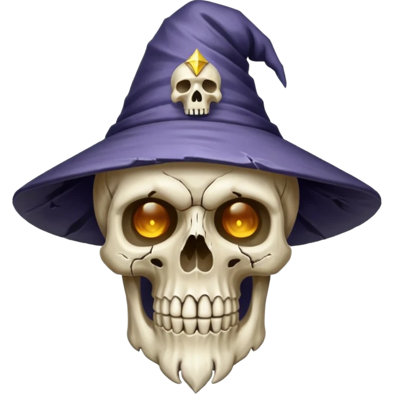 wizard skull emoji