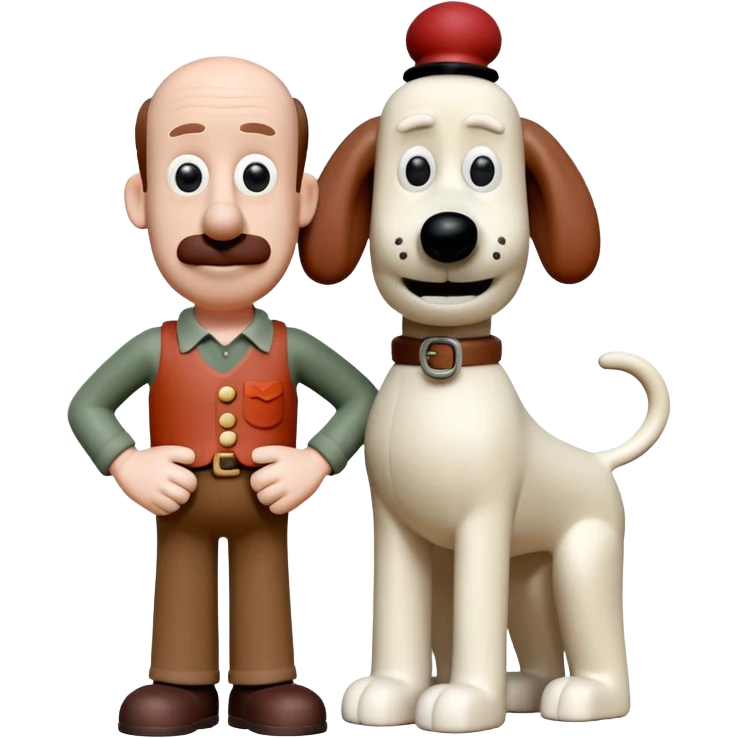 wallace and gromit emoji