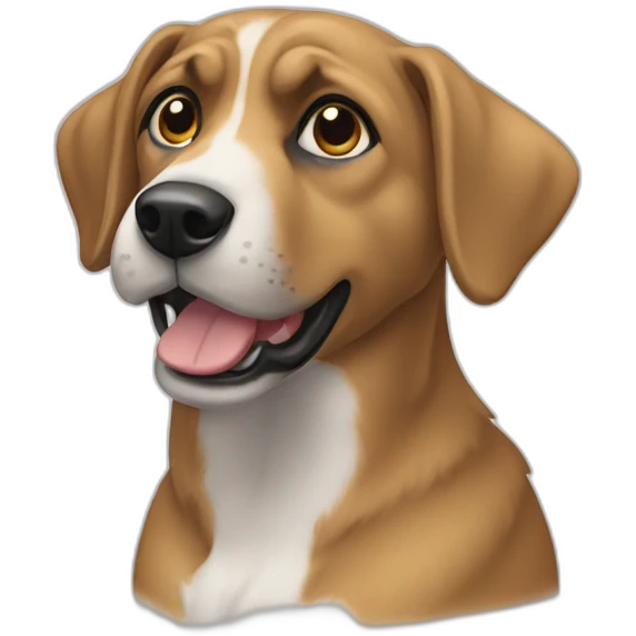 Kediyi kovalayan köpek emoji