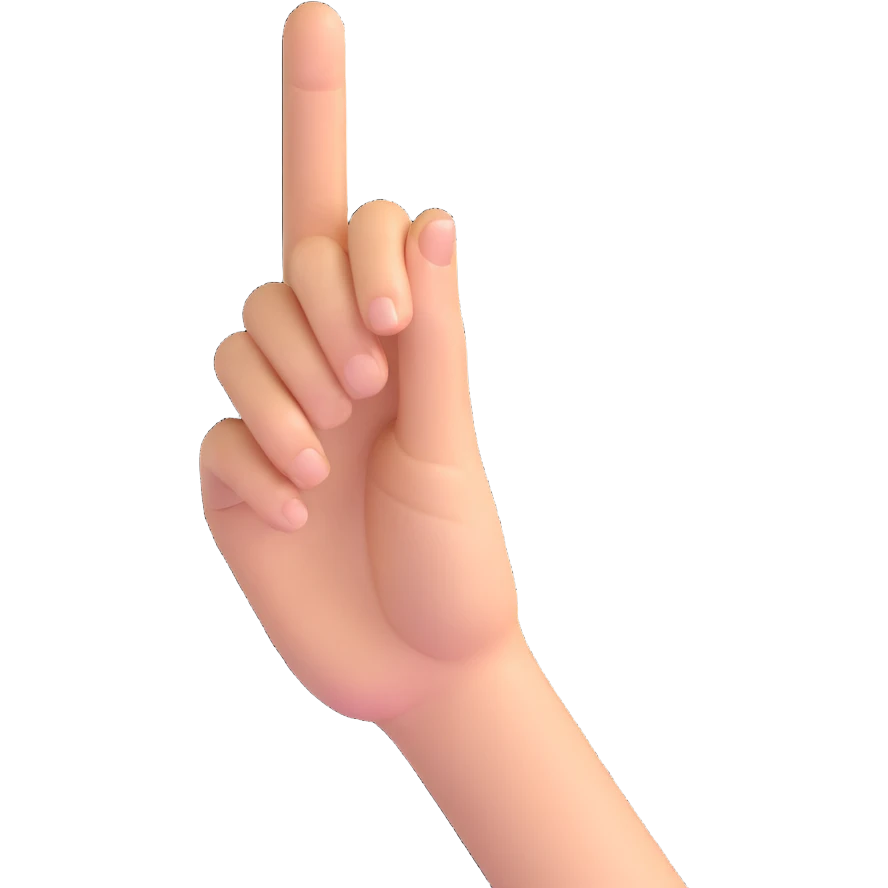 little finger emoji