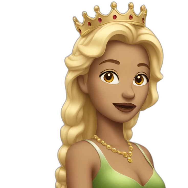 blond Queen  emoji