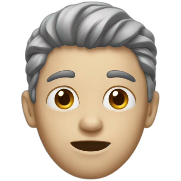 Tapping your head emoji