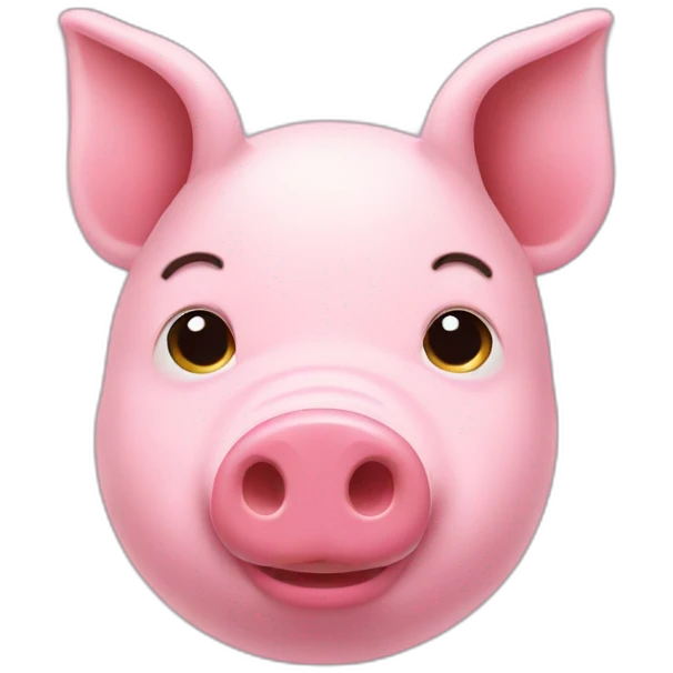 pink pig emoji