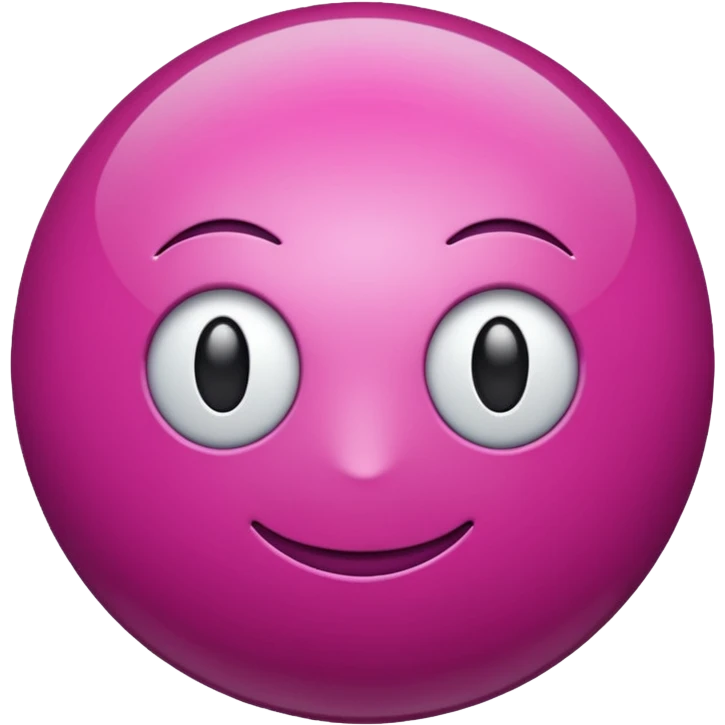 magenta sphere emoji
