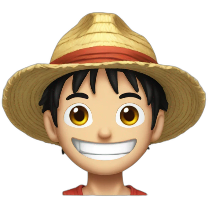 Luffy emoji