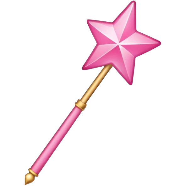 pink magic wand emoji
