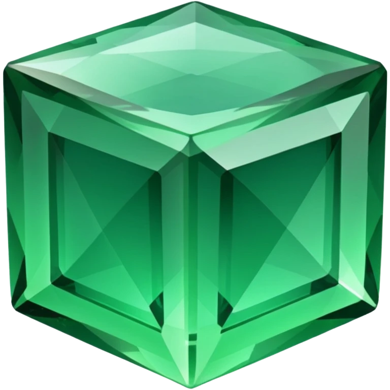 green cube gem emoji