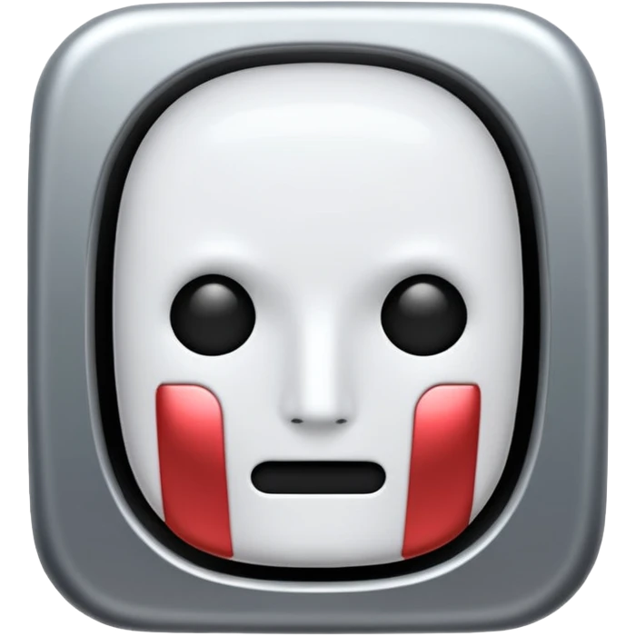 ai chip, no face, emoji style emoji