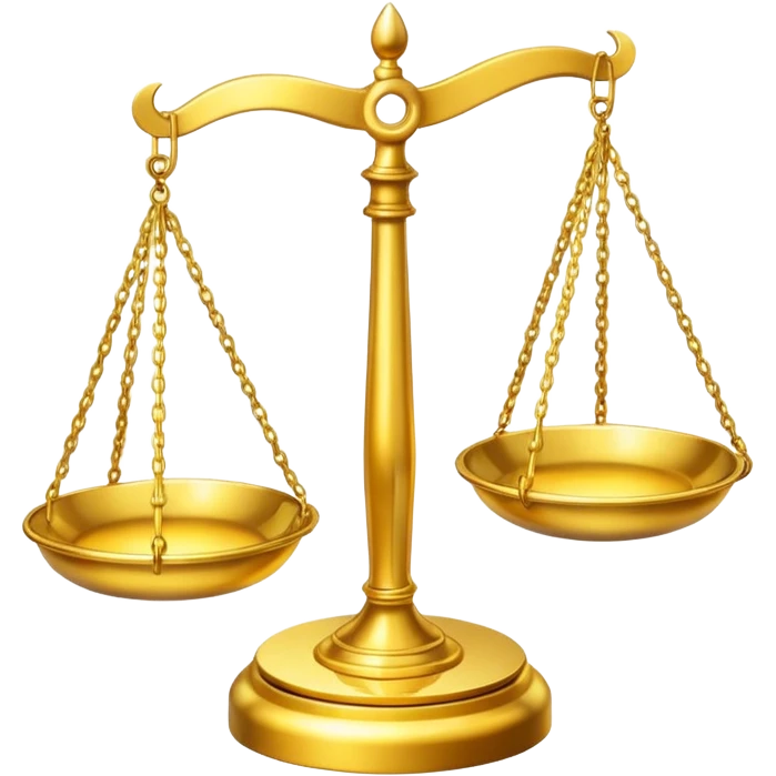 golden scales emoji
