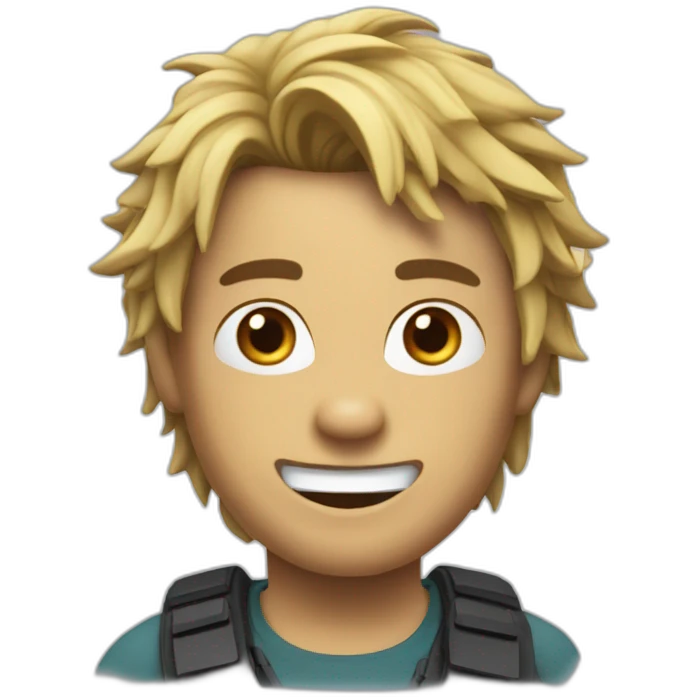 Bodhi from point break having lost one tooth emoji