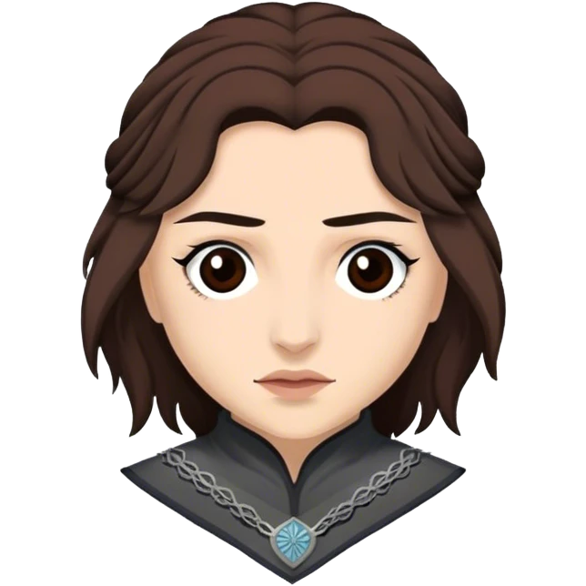 Talisa Stark from game of thrones emoji