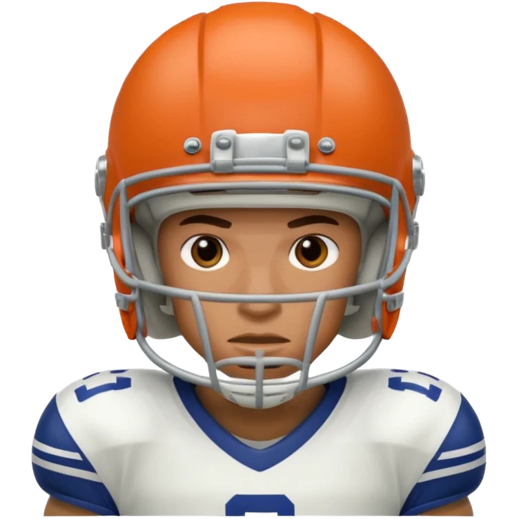 american football player emoji