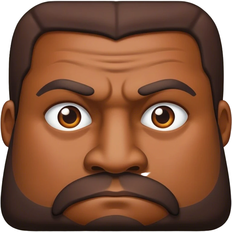 Bold big man emoji
