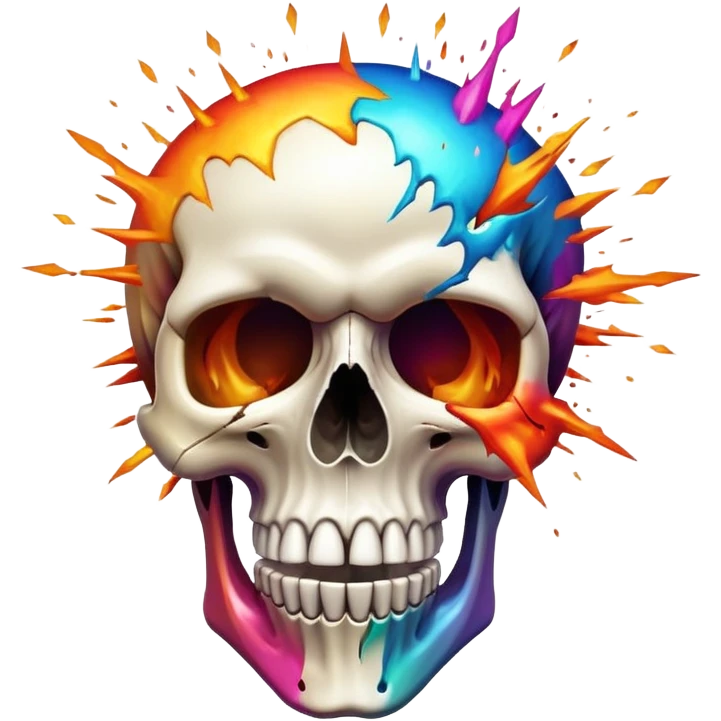 ☠️+🤯 emoji