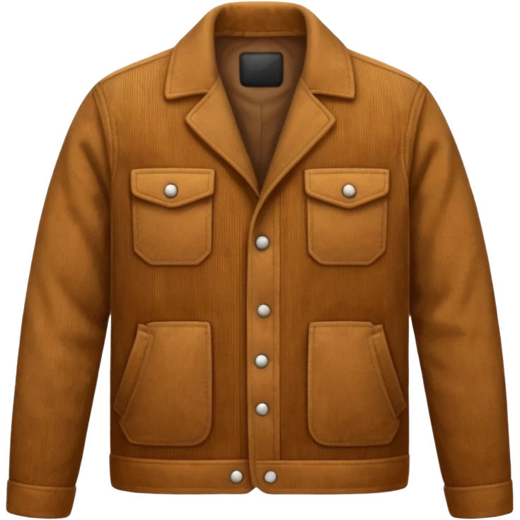 Corduroy jacket emoji