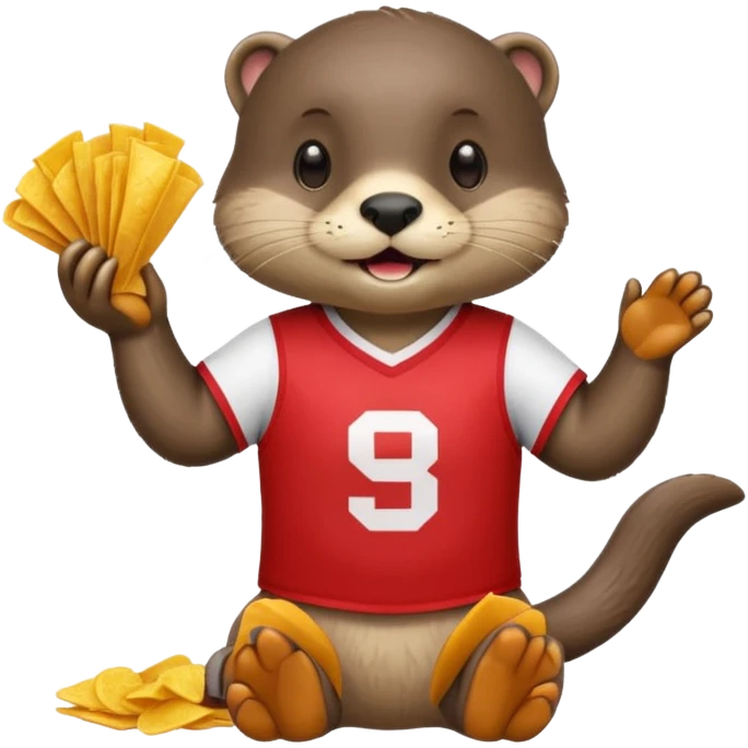 Otter sports gambling emoji