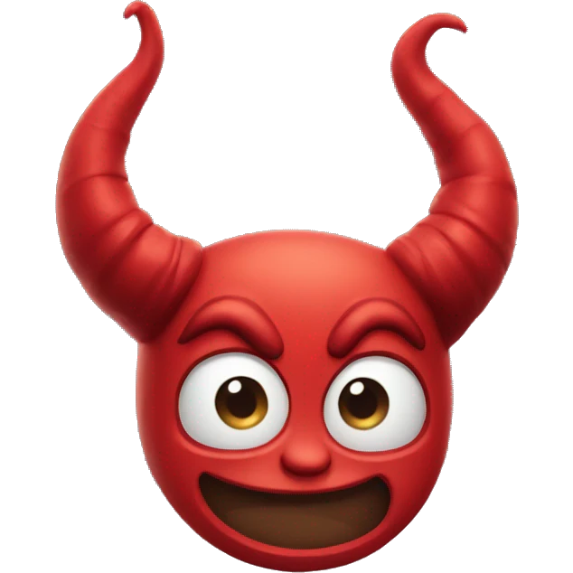 Devil horns emoji
