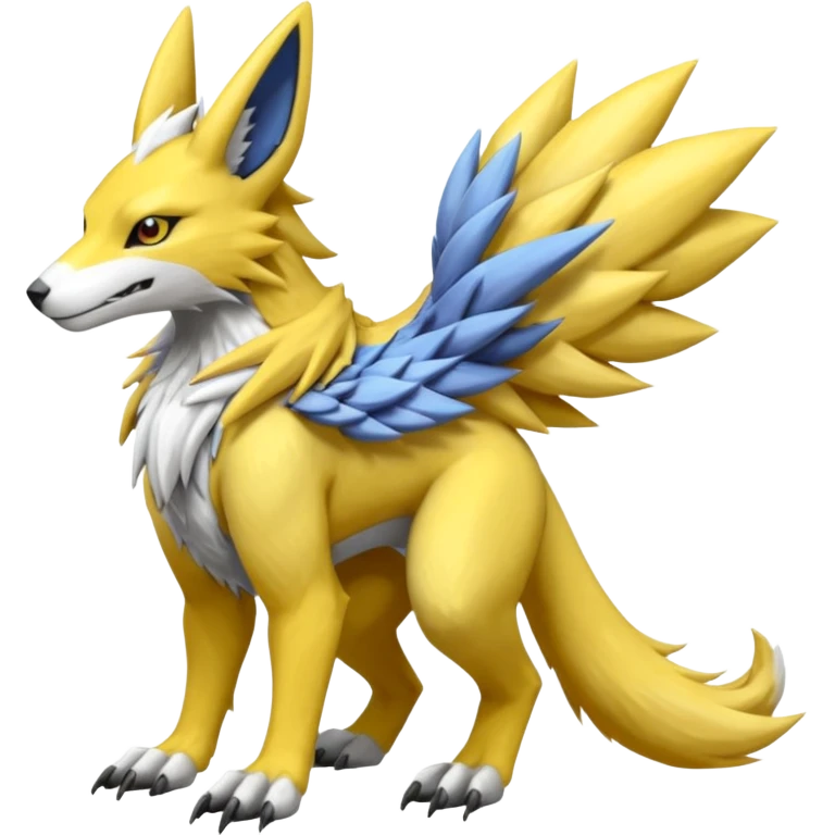 Renamon-Manectric-Sergal-Lombax-hybrid-fusion emoji