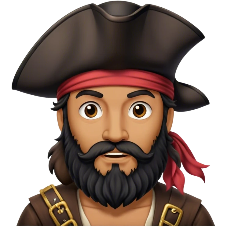 blackbeard the pirate emoji