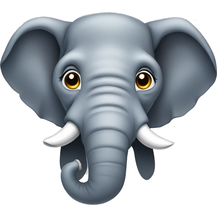 Elephant head emoji
