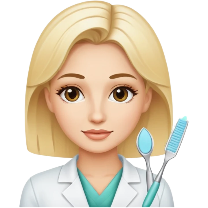 blonde esthetician  emoji