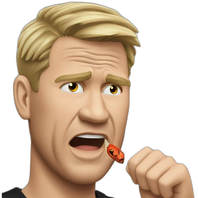 Eddie Howe biting nails emoji