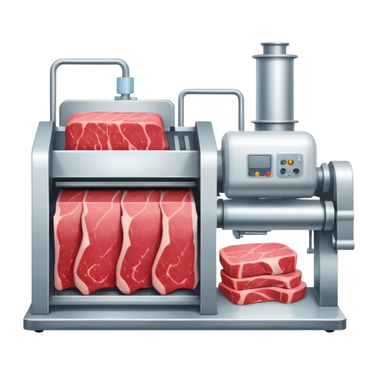 Meat factory emoji