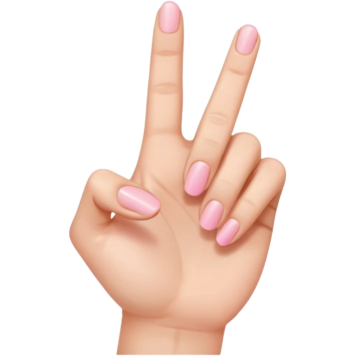 اجهل اصبع الخنصر فقط يوجه نحوي إلى الشاشة emoji