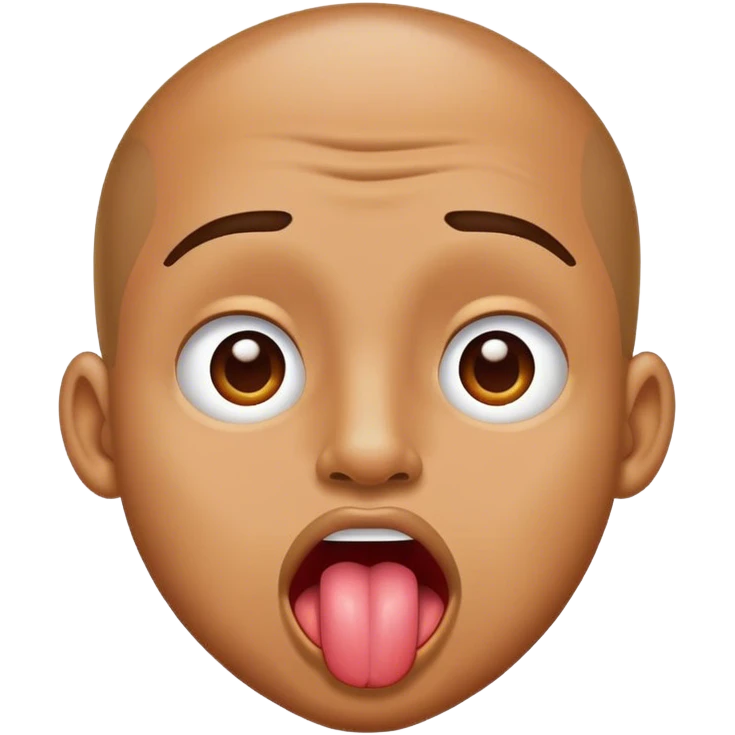 Man with tongue out  emoji
