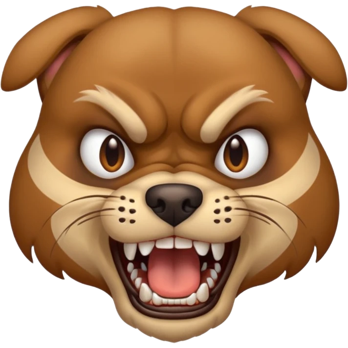 anfry dog face emoji