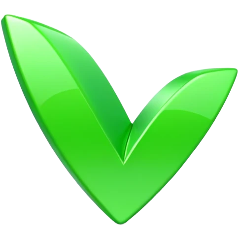 bright green check mark symbol emoji