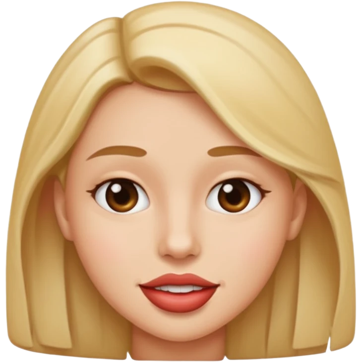 smiley lip bite emoji emoji