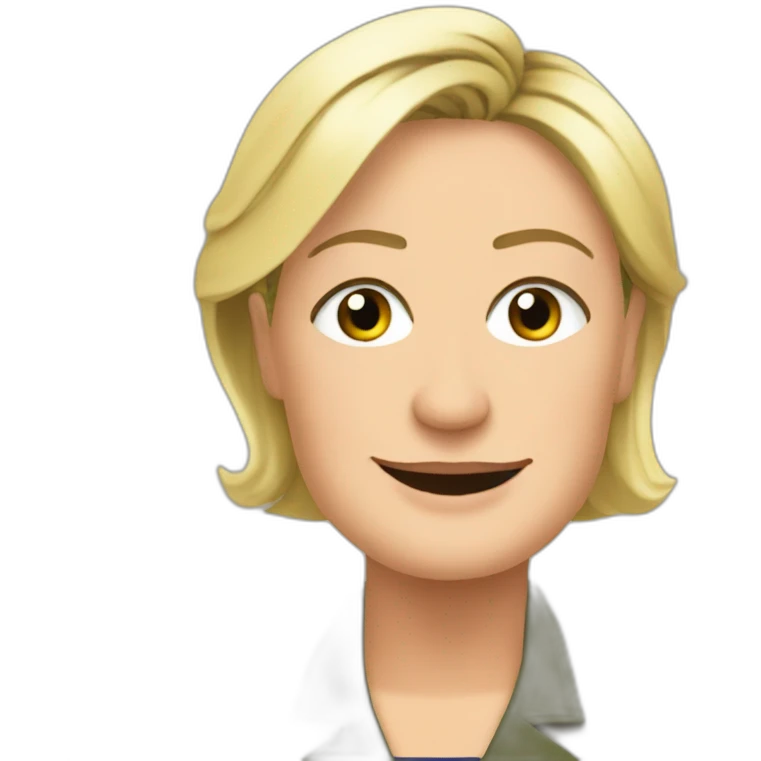 marine le pen emoji