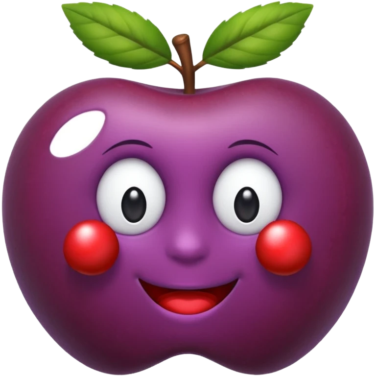 acai berry apple emoji  emoji