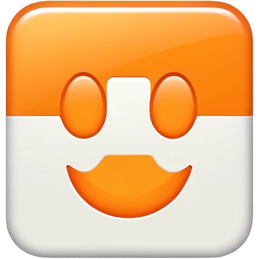 orange square emoji