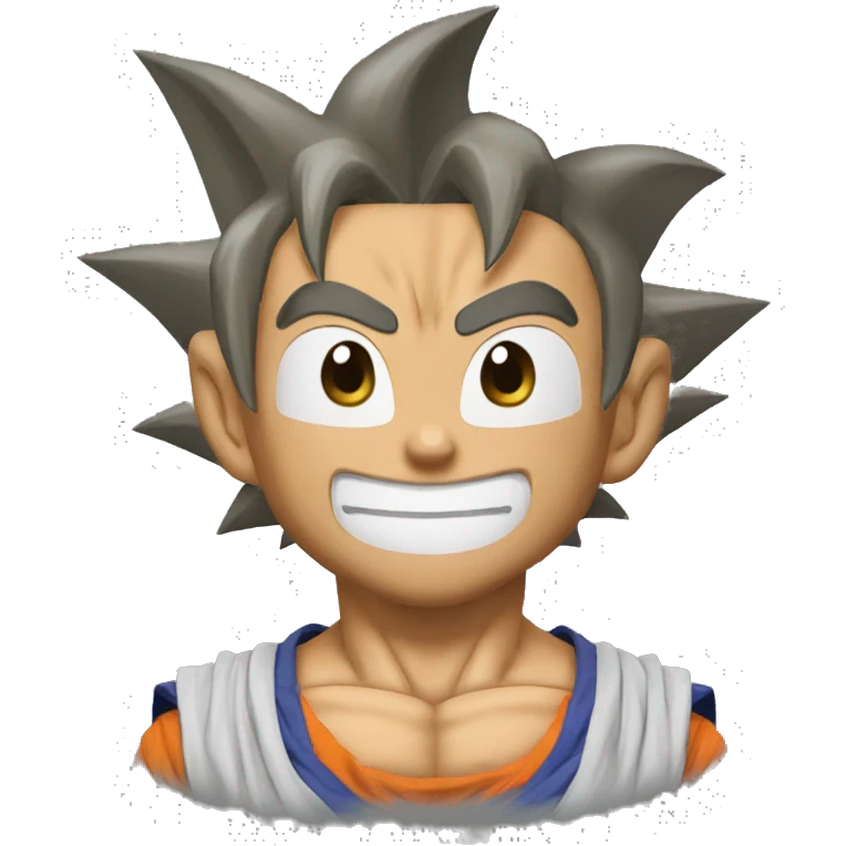 Goku from dragon ball Z emoji